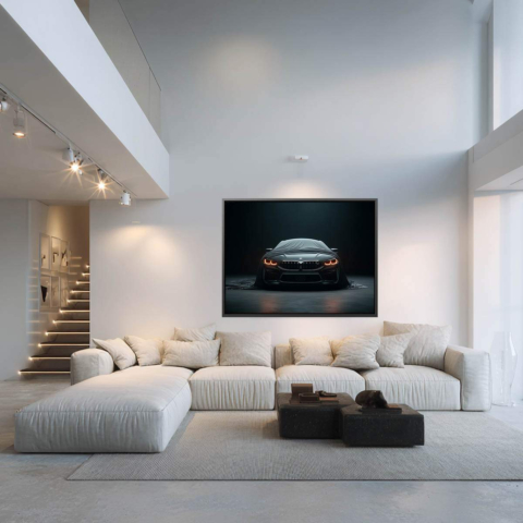 BMW M8 Leinwandbild