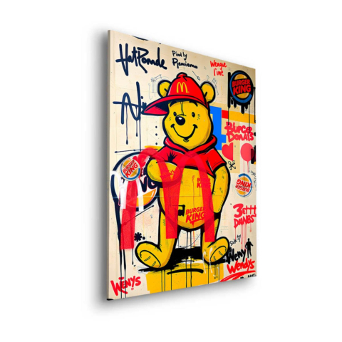 Oso de Burger King Dibond PVC Mate