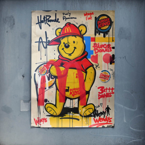Póster del Oso de Burger King Póster