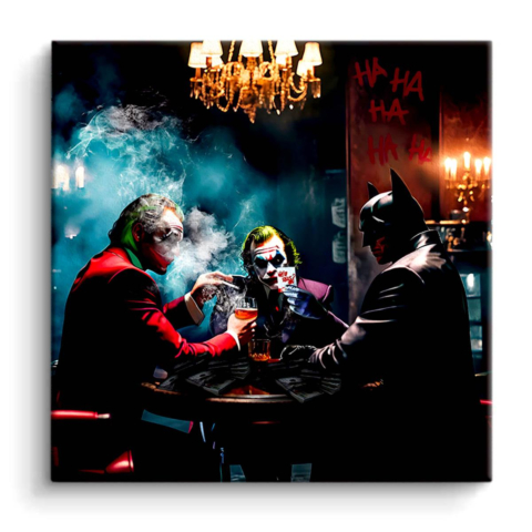 Joker and Batman Gaming PVC Matt Art