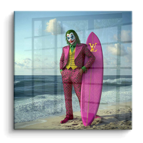 Joker Surfing Style PVC Gloss Art