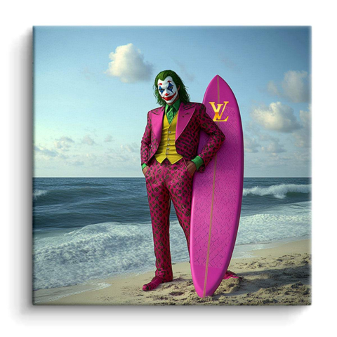 Joker Surfing Style PVC Matt Art