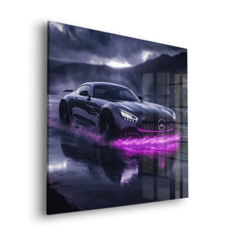 Night Racer Acrylic Glass Art