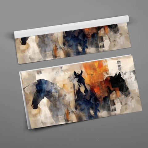 Caballos Salvajes Arte en Póster