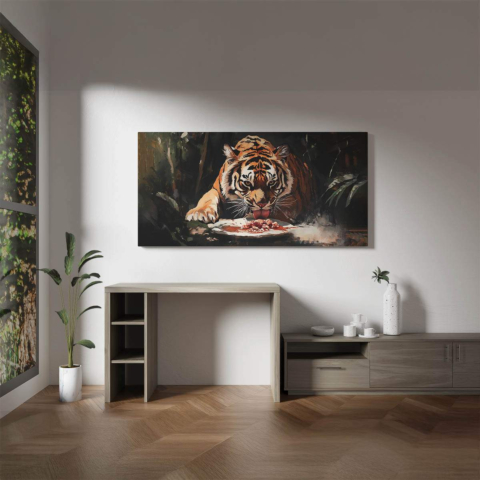 Festin de Tigre Toile