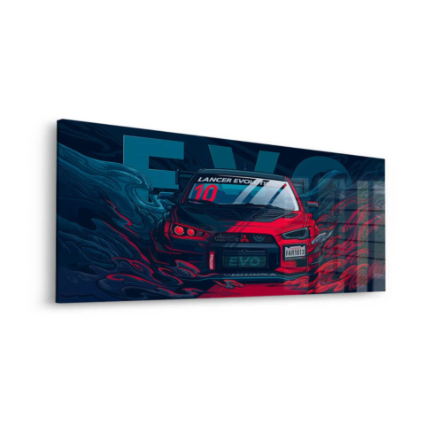 Racing Revolution Acrylic Glass Art