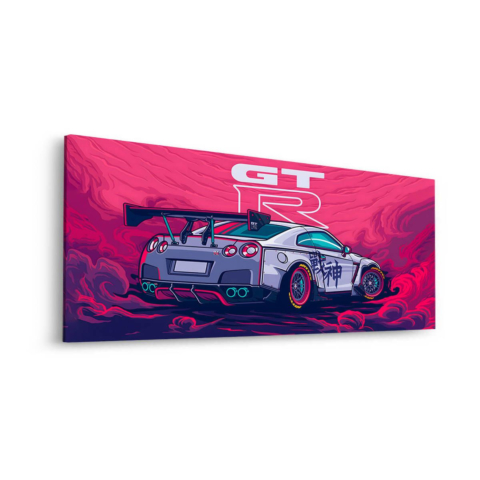 Nissan GT-R Obraz na Płótnie Dibond PCV Matowy