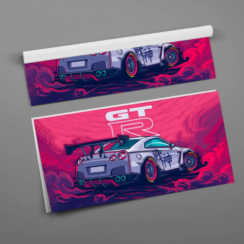 Nissan GT-R Poster