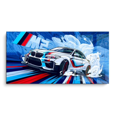 M Motorsport Branding PVC Glänzend