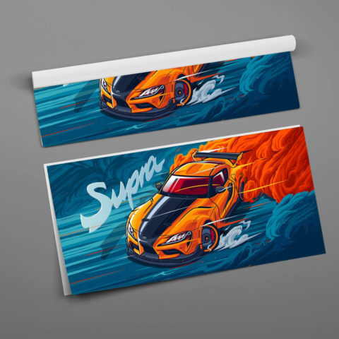 Rasende Flamme Poster