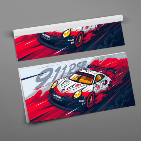 Porsche 911 RSR Poster