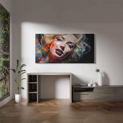 Fusion Colorée Toile