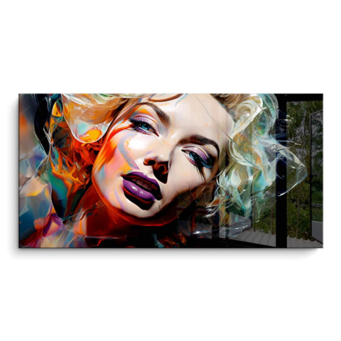 Bunte Fusion PVC Glänzend