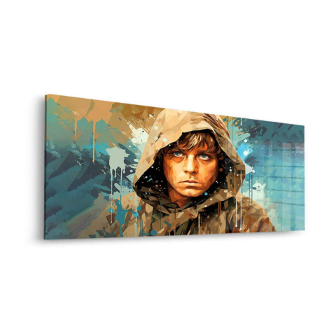 Determined Young Man Acrylic Glass Art