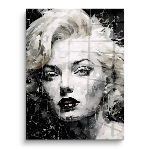 Kolaż Marilyn Monroe PCV Połysk Obraz