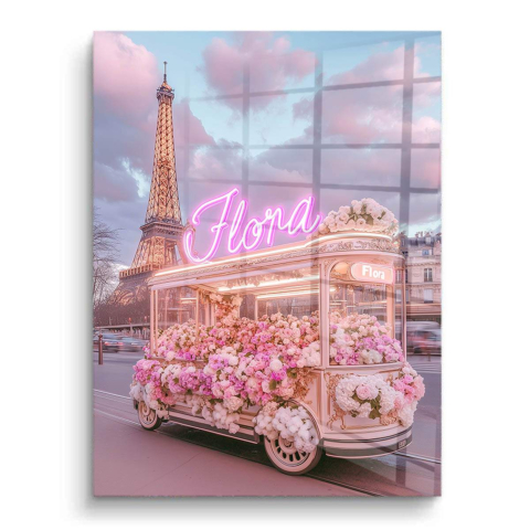 Flora Carousel PVC Gloss Art