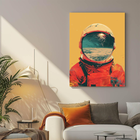 Kosmischer Entdecker Leinwandbild