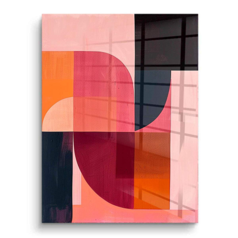 Color Blocks PVC Gloss Art