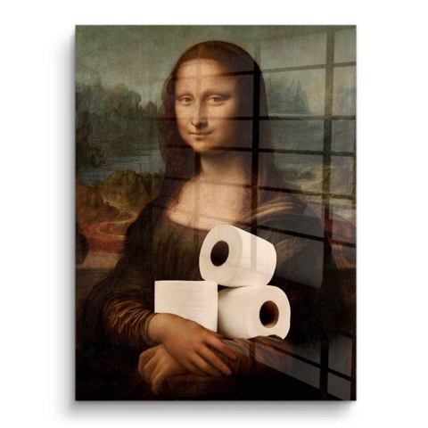 Toilet Paper Art PVC Gloss Art