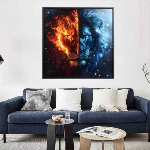 Glace et Feu Verre Acrylique