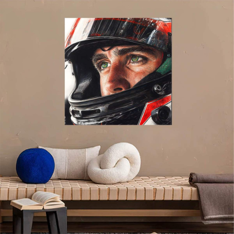 Race Car Driver Canvas Art