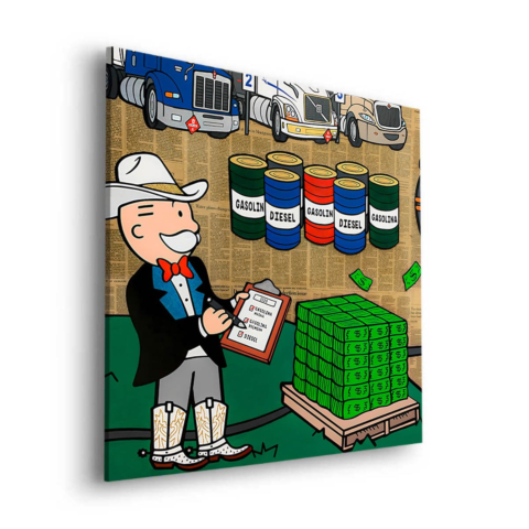Économie de carburant Art Dibond PVC Mat