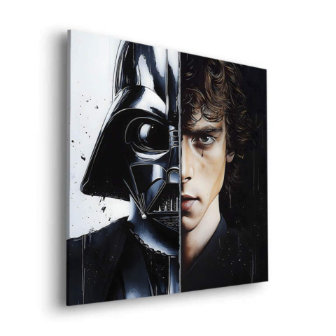 Identité Fractionnée Dibond PVC Mat