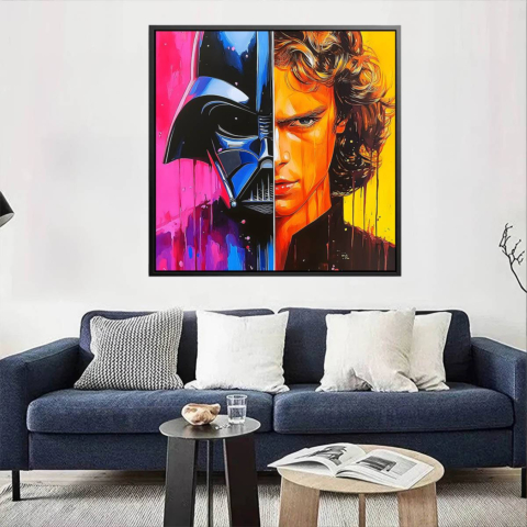 Star Wars und Portrait Acrylglasbild
