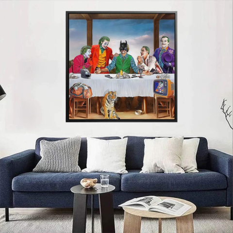 Le Dernier Repas du Joker Verre Acrylique