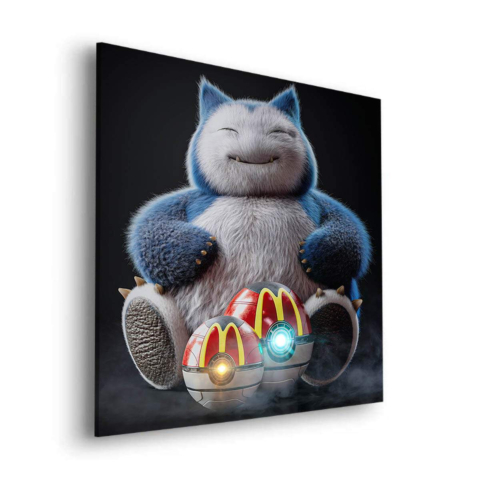 Cyber Panda Art Dibond PVC Mat