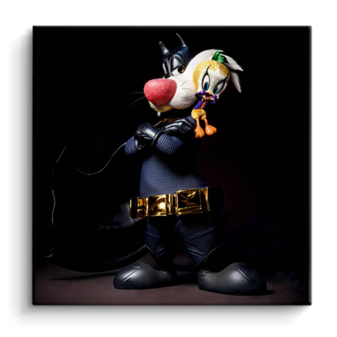 Souris Super-Vilain PVC Mat Toile
