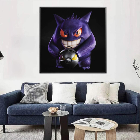 Compte à rebours de Gengar Verre Acrylique