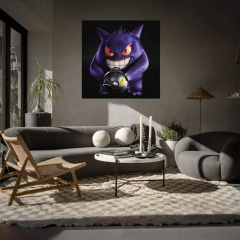 Gengars Countdown Leinwandbild