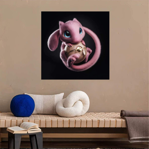 Verzauberter Baby-Drache Leinwandbild