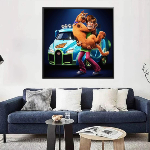 Scooby-Doo et Shaggy Verre Acrylique