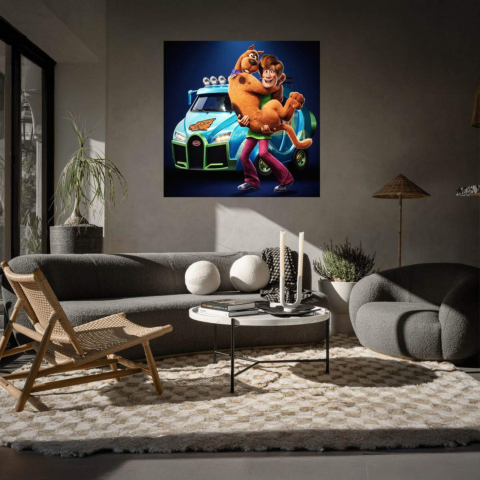 Scooby-Doo und Shaggy Leinwandbild