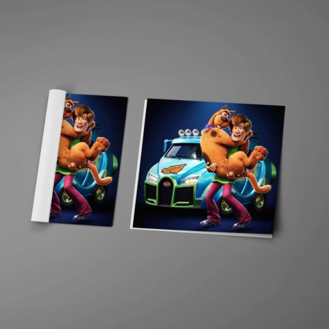 Scooby-Doo i Shaggy Plakat