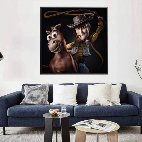 Hors-la-loi de l'Ouest Verre Acrylique