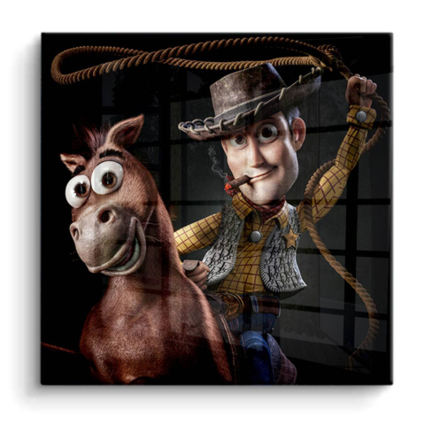 Outlaw de l'Ouest PVC Brillant
