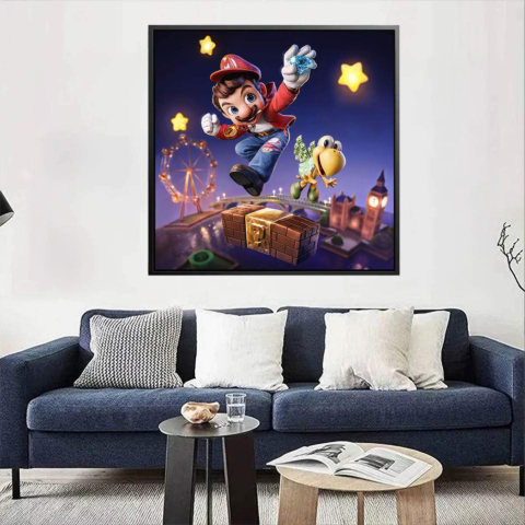 Super Mario Odyssey Verre Acrylique