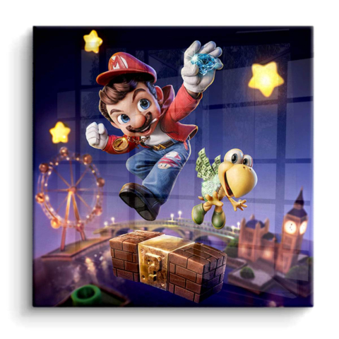 Super Mario Odyssey PVC Brillant Art
