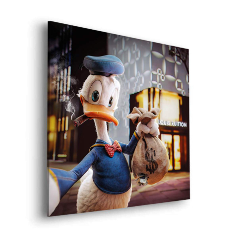 Rich Duck Lucky Art Dibond PVC Mat