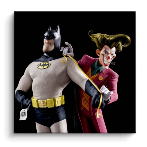 Confrontation de Super-Vilains PVC Mat