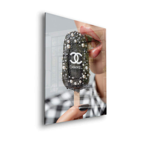 Crème Glacée Chanel Verre Acrylique