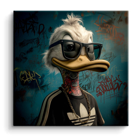 Städtische Ente PVC Matt Art