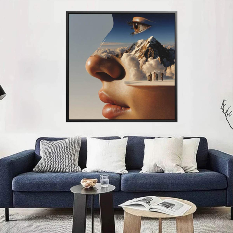 Sommet de la Pleine Conscience Verre Acrylique