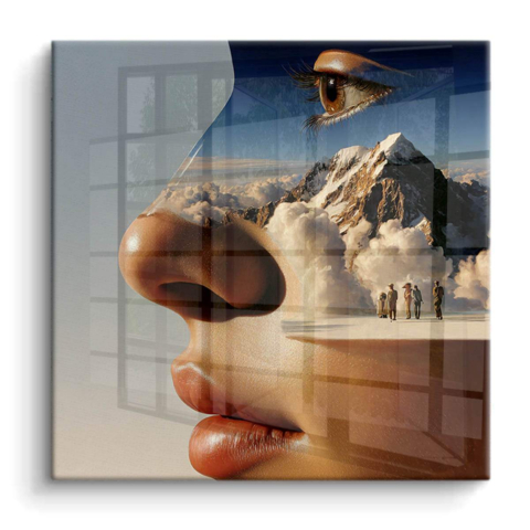 Sommet de la Pleine Conscience PVC Brillant