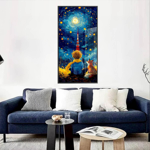 Nacht Himmel Traum Acrylglas