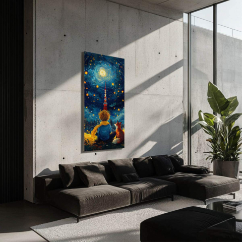 Nacht Himmel Traum Dibond Matt Kunst