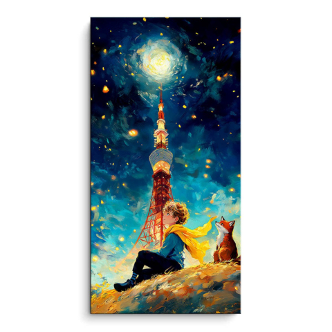Nacht-Radarturm PVC Matt